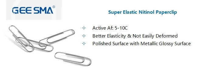 nitinol paperclips